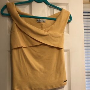 Yellow Hollister Tank Top